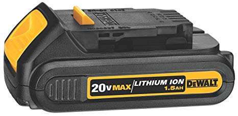 DEWALT 20V Max Li-Ion Battery Pack (Certified Refurbished) (DCB201 (1.5AH))