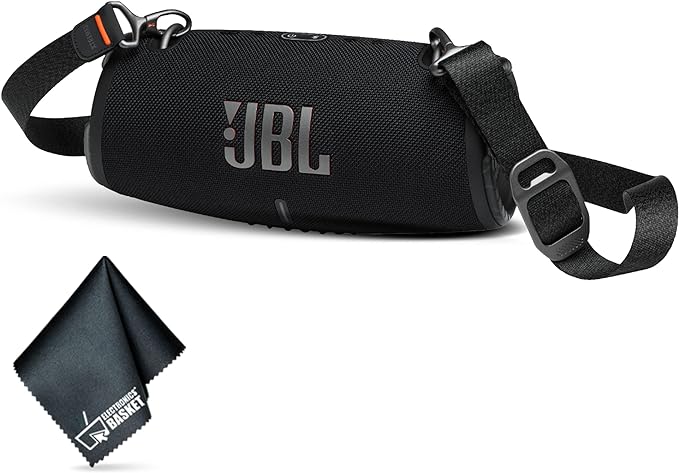 JBL Xtreme 3 Portable Bluetooth Speaker (Black) with Extended Protection