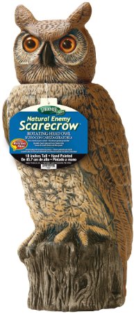 Gardeneer By Dalen Natural Enemy Scarecrow Rotating Head Owl