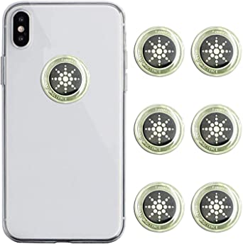 EMF Protection Cell Phone Sticker, EMR Blocker Neutralizer Device for All Mobile Phones, Laptop, Computer, WiFi, Router and Other Electronic Devices