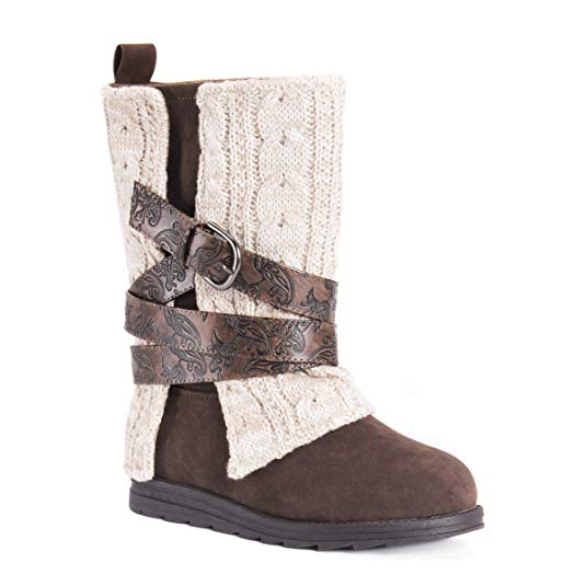 Muk Luks Women's Nikki Belt Wrapped Boot