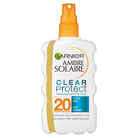 Ambre Solaire Clear Protect Sun Cream Spray SPF 20 200ml