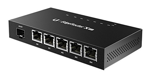 Ubiquiti EdgeRouter X, ER-X-SFP, 880MHz Dual Core, 256MB DDR3, 256 MB NAND, 5xGigabit, 1xSFP