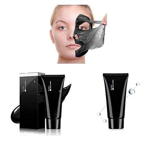 Purifying Black Peel Off Mask (2-Pack) Free Hair Drying Towel Cap