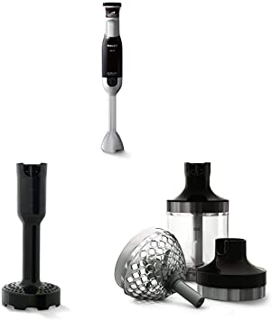 Philips ProMix Hand Blender, Avance Collection, HR1670/92, Stainless   Accessories