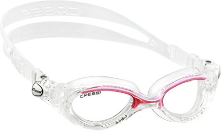 Cressi Flash Swim Goggles Ladies - for Women (Made in Italy)