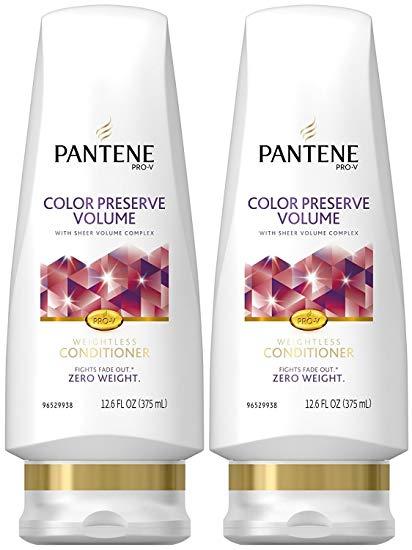 Pantene Pro-V Colored Hair Color Preserve Volume Conditioner - 12 oz - 2 pk