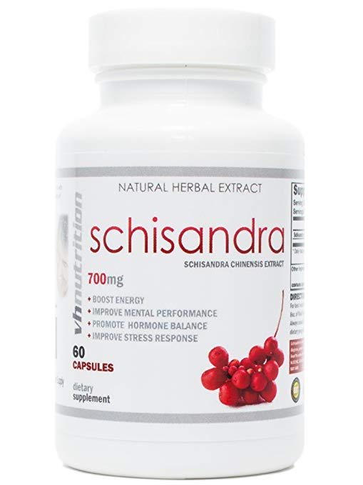 Schisandra | 700 mg Capsules | 16% Wu Wei Zi | 30 Day Supply