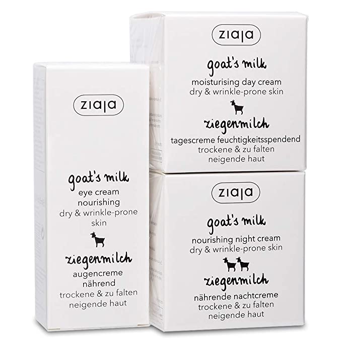 Goat's Milk Bundle: Day, Night & Eye Cream