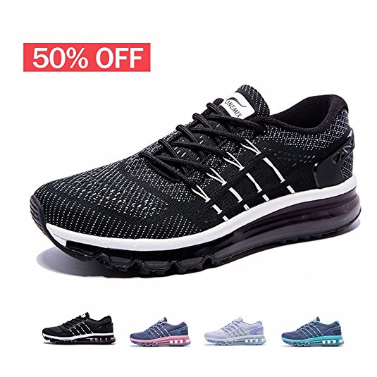 ONEMIX Womens Air Running Shoes,Sloping Tongue Design