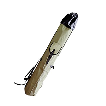 Juntu Fishing Rod Carrying Bag - Rod and Reel Case Organizer Pole Tools Storage Bags