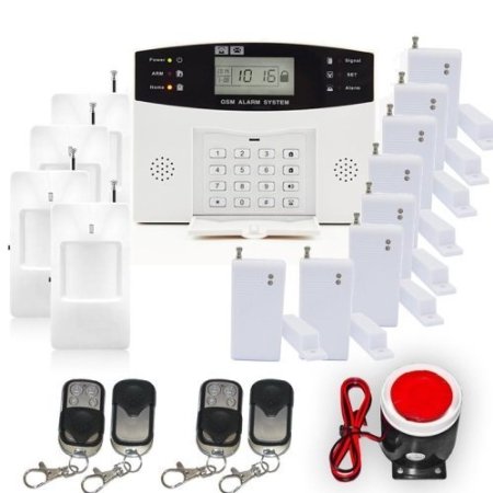 Lightinthebox® Multi_Functional Home Security GSM Alarm System Kit with Smoke Fire Alarm