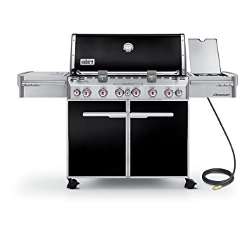 Weber Summit 7471001 E-670 769-Square-Inch 60,800-BTU Natural-Gas Grill, Black