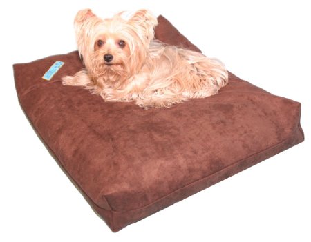 Shredded Memory Foam Orthopedic Dog Bed With Removable Washable Microfiber Cover and Water Proof Inner FabricMade In USA For Small Medium Large and Extra Large Breed dogs