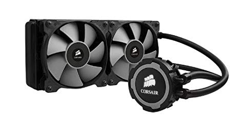 Corsair CW-9060016-WW Hydro Series H105 240mm Rad Extreme Performance All-In-One Liquid CPU Cooler