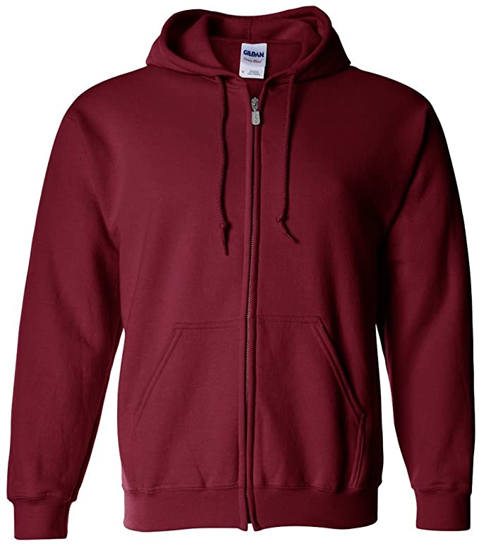 Gildan Men's Fleece Zip Hooded Sweatshirt, Style G18600