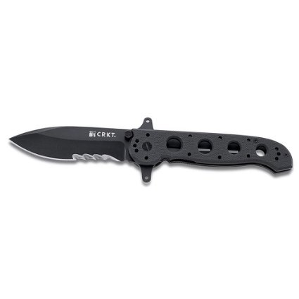 Columbia River Knife and Tool's M21-14SFG Special Forces Spear Point Knife with Veff Serrated Blade