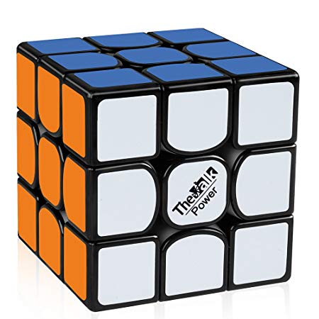 D-FantiX Qiyi Valk 3 Power 3x3 Speed Cube 3x3x3 Magic Cube Puzzle Black