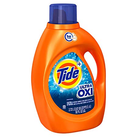 Tide Plus Ultra Oxi Liquid Laundry Detergent 92 Fl. Oz. (59 Loads Total)