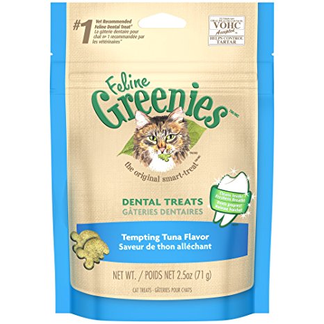 FELINE GREENIES Dental Cat Treats