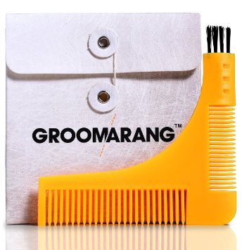#❶ BEST Beard Styling and Shaping Template Comb Tool. Perfect for Moustache Lines, Symmetry Shape Face & Neck Line
