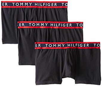 Tommy Hilfiger Mens Underwear 3 Pack Cotton Stretch Trunks