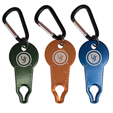 UST Tick Wrangler with Lightweight Design, Ruler and Carabiner for Tick Removal While Hiking, Camping, Backpacking or Outdoor Survival