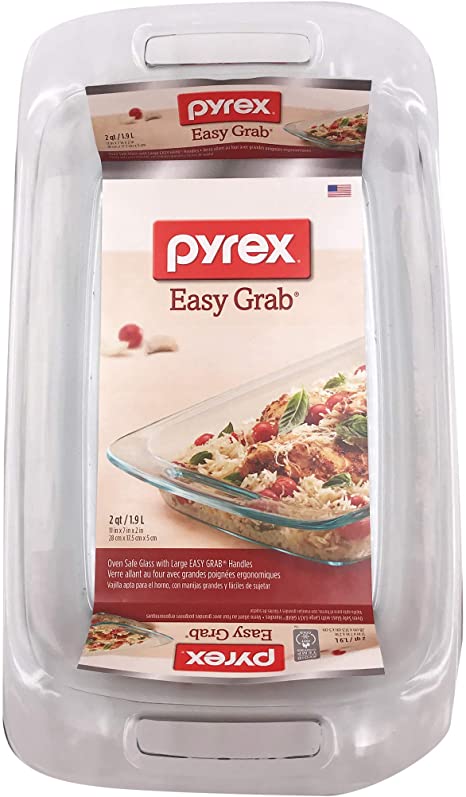 Pyrex Easy Grab 2 quart Oblong