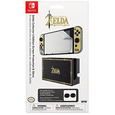 Nintendo Switch Zelda Collector's Edition Screen Protection & Skins