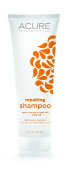 Acure Repairing Shampoo, Argan, 8 Ounce