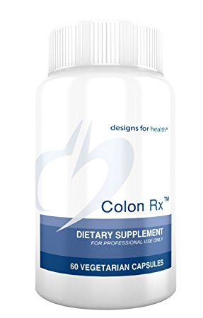 Designs for Health - Colon Rx Fast-Acting Mild Laxative, Improves Bowel Motility, 60 Vegetarian Capsules