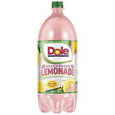 Evaxo Dole Strawberry Lemonade 2L Plastic Bottle, 8 Per Case