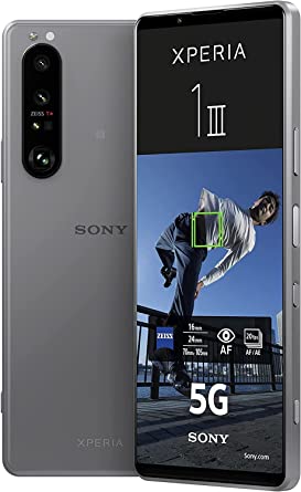 Sony Xperia 1 III XQ-BC72 5G (Frosted Gray, 12GB RAM, 256GB Storage)