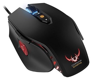 Corsair Gaming CH-9000070-EU  CGM65 RGB Multi-Colour LED Backlit Performance 8200 DPI Laser Gaming Mouse - Black