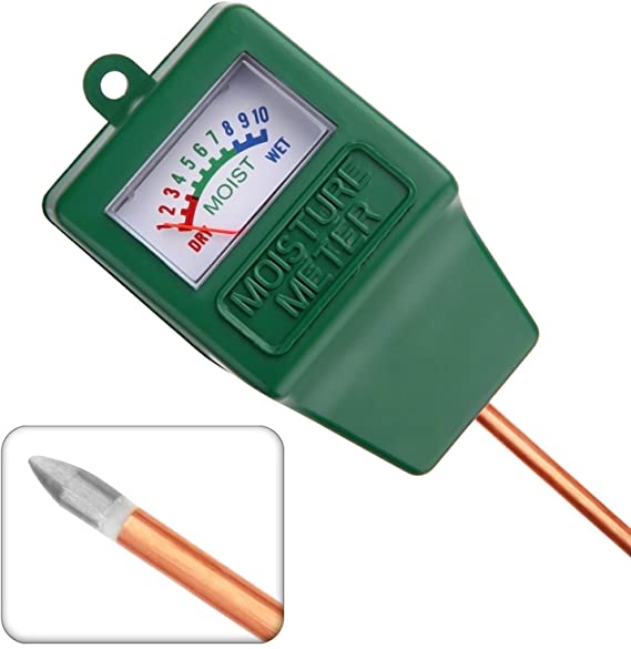 Cojoy Moisture Meter/Soil Sensor Meter/Water Monitor/Plant Care Hygrometer for Indoor, Outdoor, Gardening, Farming Use.
