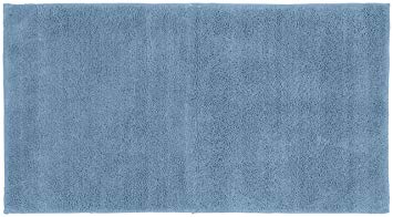 Garland Rug Queen Cotton Washable Rug, 24-Inch by 40-Inch, Sky Blue