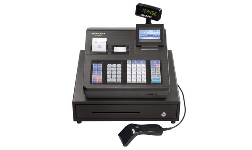 Sharp XEA507 Bar Code Scanning and Dual Receipt Cash Register