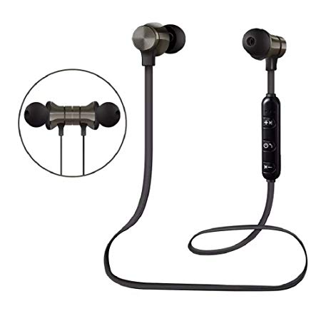 Wireless earpiece Wireless Sports Earbuds with Magnetic Attraction
