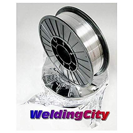 WeldingCity E71T-11 Flux Core Gasless Mild Steel MIG Welding Wire 0.030" (0.8mm) 10-lb Spool