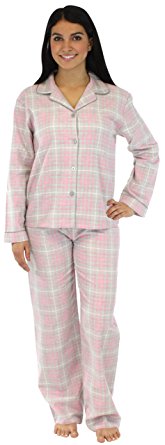 PajamaMania Women's Sleepwear Flannel Pyjamas PJ Set