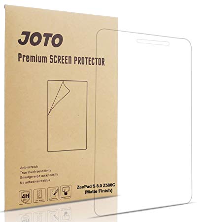 JOTO ASUS ZenPad S 8.0 Z580C Screen Protector Film Anti Glare, Anti Fingerprint (Matte Finish) Screen Guard for ASUS ZenPad S 8.0 (2015 ASUS ZenPad Z580C, Z580CA), (3 Pack)