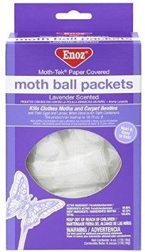 Enoz Moth Ball Packets - Lavender Scented