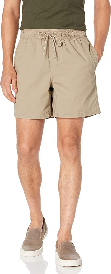 Amazon Essentials Mens 6" Drawstring Walk Short