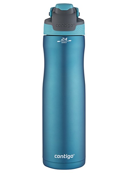 Contigo AUTOSEAL Chill Stainless Steel Water Bottle, 24 oz., Scuba