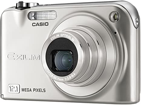 Casio EXILIM ZOOM EX-Z1200 - Digital camera - point and shoot - 12.1 Mpix - optical zoom: 3 x - supported memory: MMC, SD, SDHC - silver