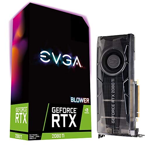 EVGA GeForce RTX 2080 Ti Graphic Card - 1.55 Ghz Boost Clock - 11 GB GDDR6 - Dual Slot Space Required