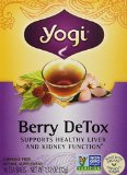 Yogi Berry DeTox Caffeine Free 16 Tea Bags Net Wt 112 Oz 32 g