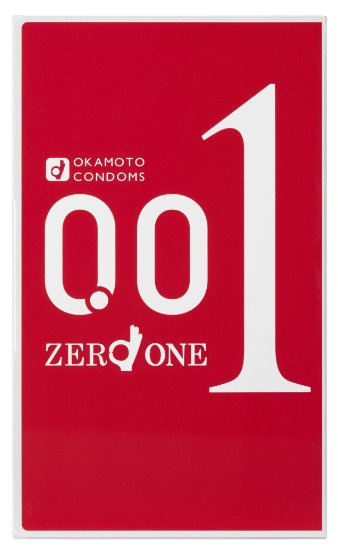 OKAMOTO CONDOMES ZERO ONE 0.01mm 3Pieces MADE IN JAPAN
