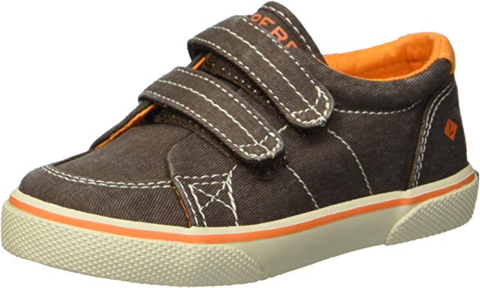 Sperry Halyard Hook & Loop Boat Shoe (Toddler/Little Kid)