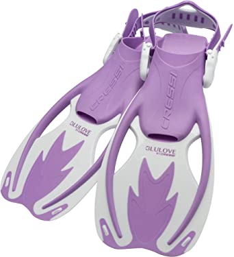 Cressi Rocks fins, Lilac/White, Fins, S/M